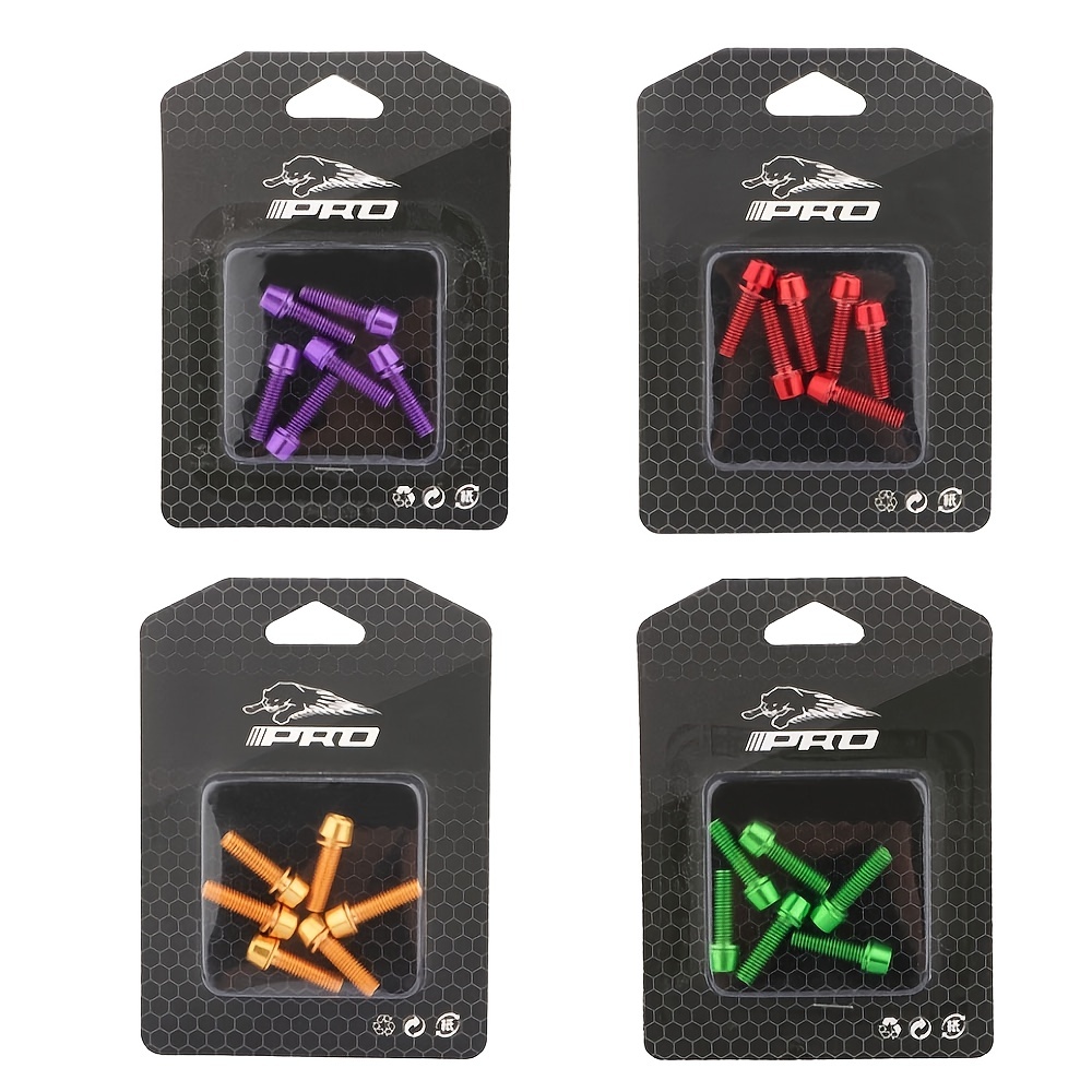 Mountain Biking Stuff - 6pcs M5 Bolt Screws for Mountain