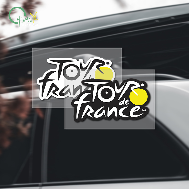 Mountain Biking Logo - Tour de France logo sticker for
