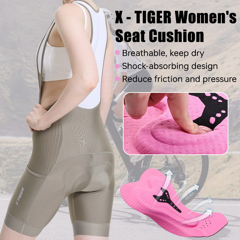X-TIGER Women's Cycling Bib Sh - đánh giá và giá Mountain Biking Shorts Women