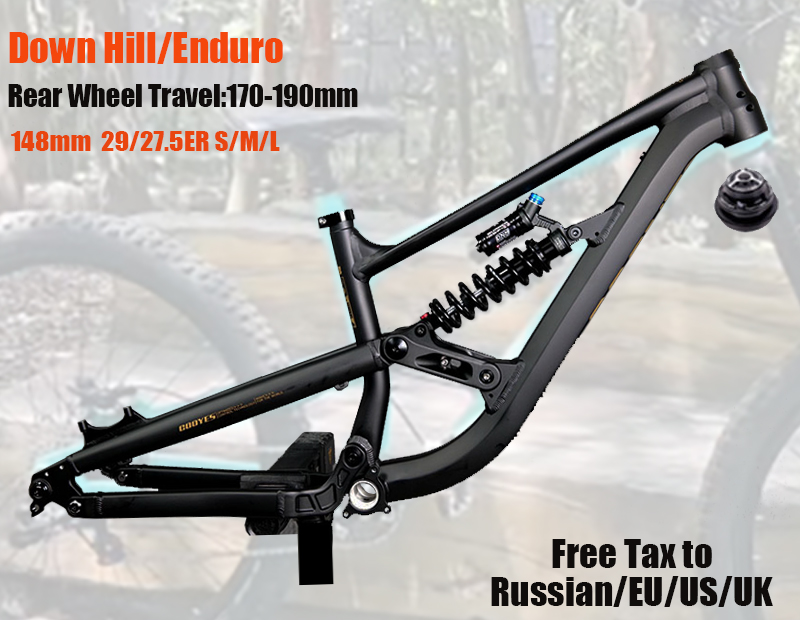 Full Suspension Frame Enduro A - đánh giá và giá Mountain Biking Uk