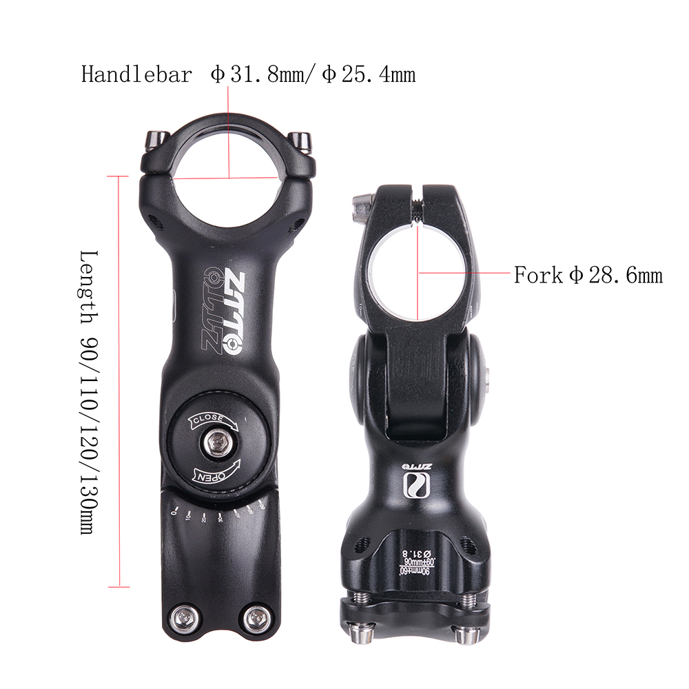 ZTTO Bicycle Adjustable Stem 3 - đánh giá và giá Mountain Biking Xc
