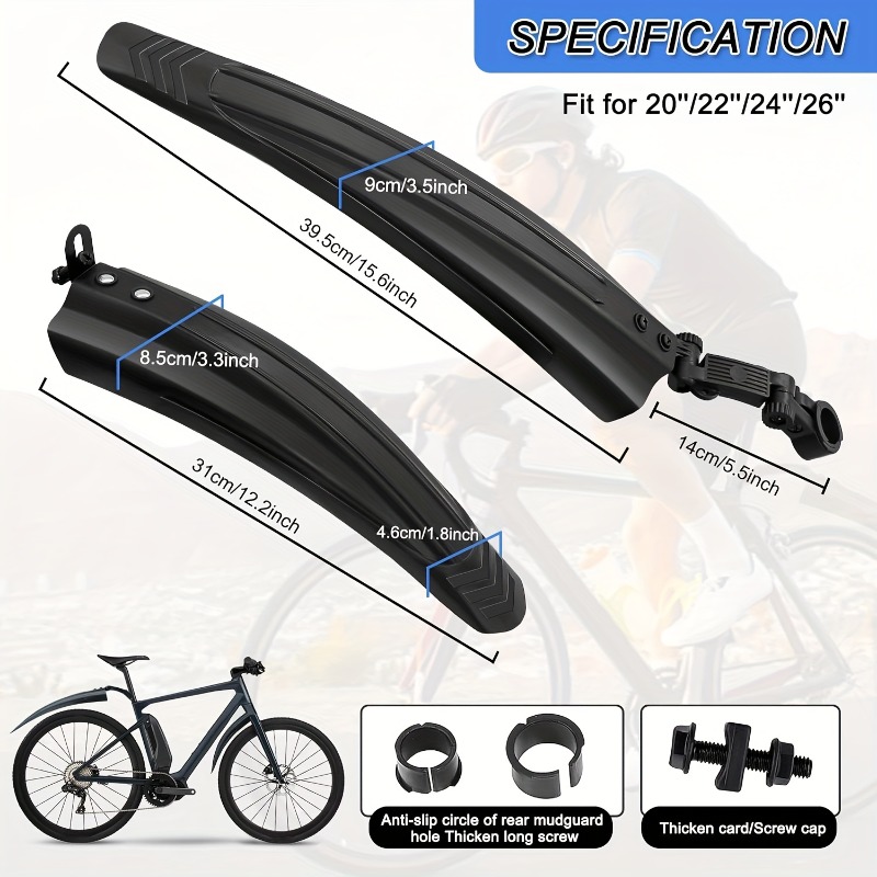 1Set Bike Mudguard Set Bicycle - đánh giá và giá Mountain Biking Stuff