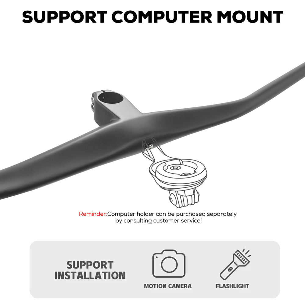 T1000 Integrated handlebar For - đánh giá và giá Mountain Biking Logo