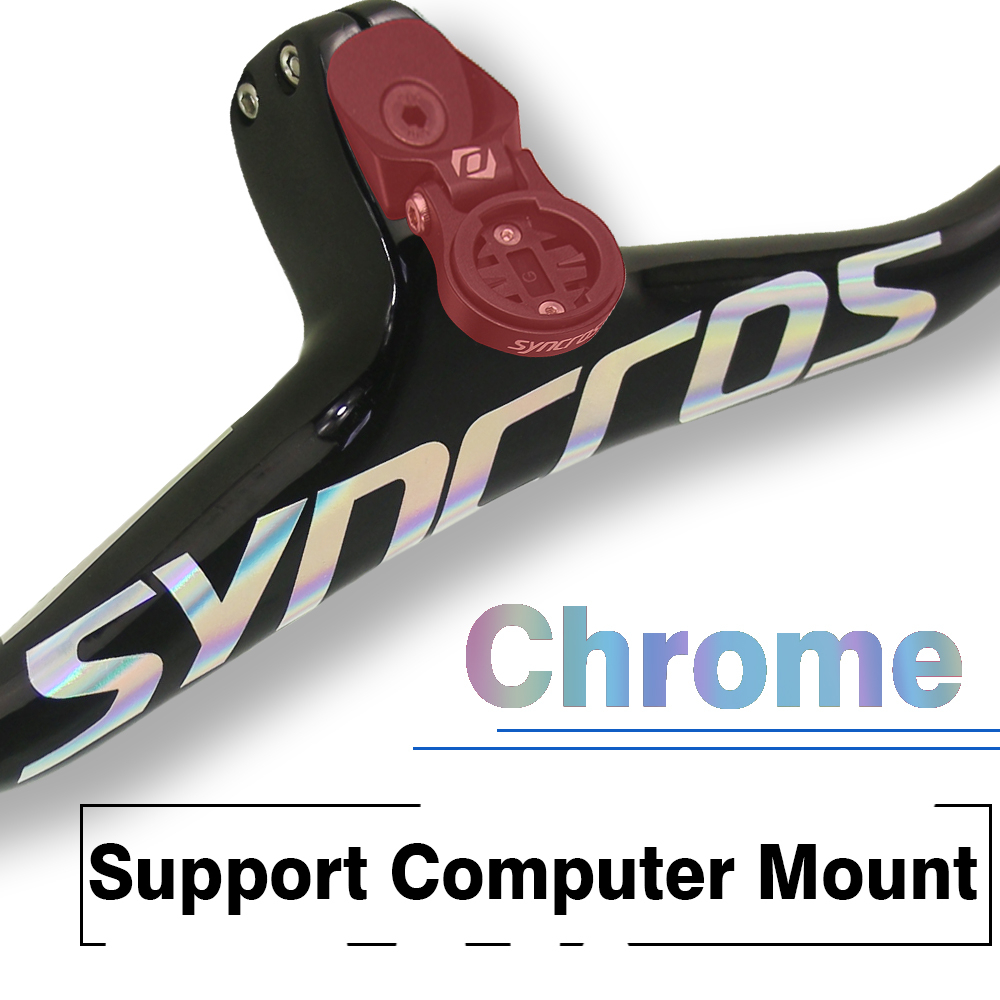 Syncros Chrome Logo Gloss Carb - đánh giá và giá Mountain Biking Logo
