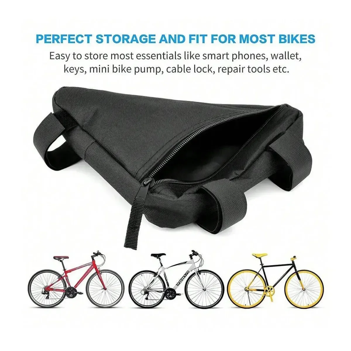 Mountain Bike Bag Triangle Bag - đánh giá và giá Mountain Biking Oxford