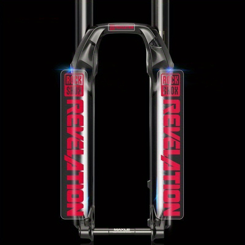 2Pcs Rockshox Bike Fork Protec - đánh giá và giá Mountain Biking Logo