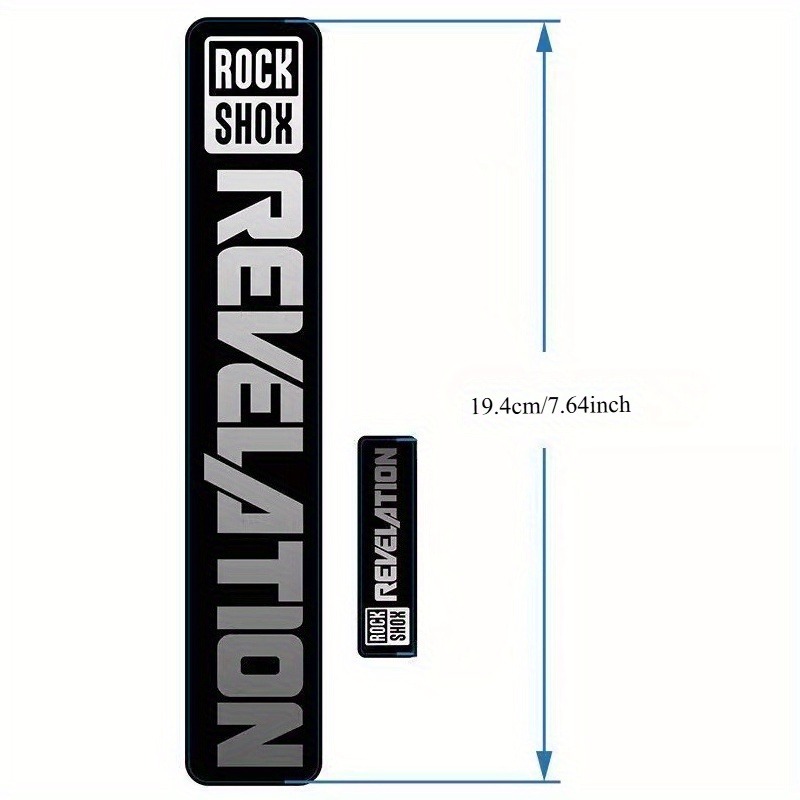 2Pcs Rockshox Bike Fork Protec - đánh giá và giá Mountain Biking Logo