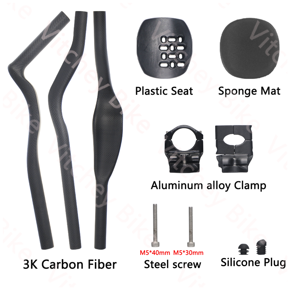 Vitchey No Logo Carbon Fiber T - đánh giá và giá Mountain Biking Logo