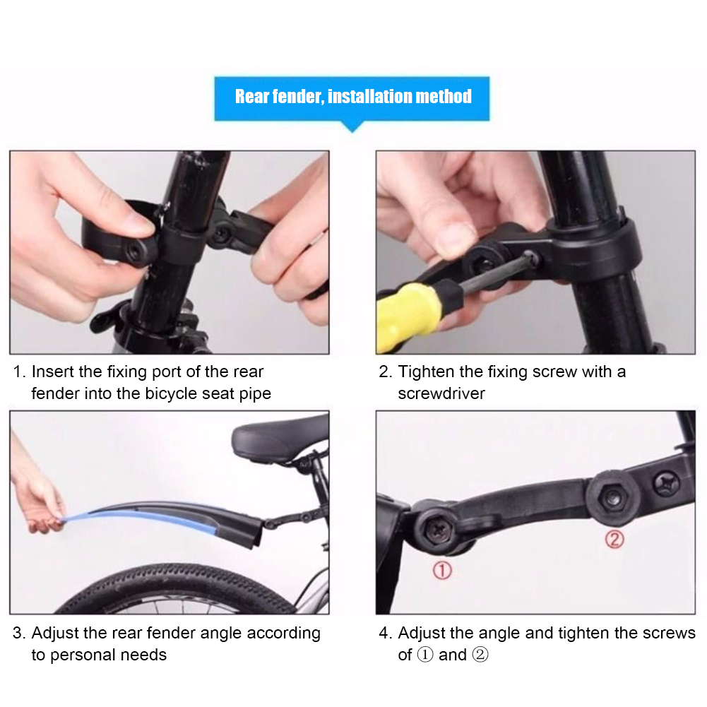 2Pcs Mountain Bike Mudguard Wi - đánh giá và giá Mountain Biking Stuff