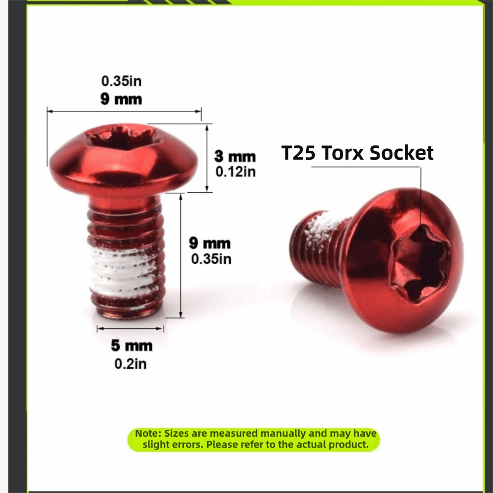 12pcs T25 Torx Head Disc Brake - đánh giá và giá Mtb Brake Rotor