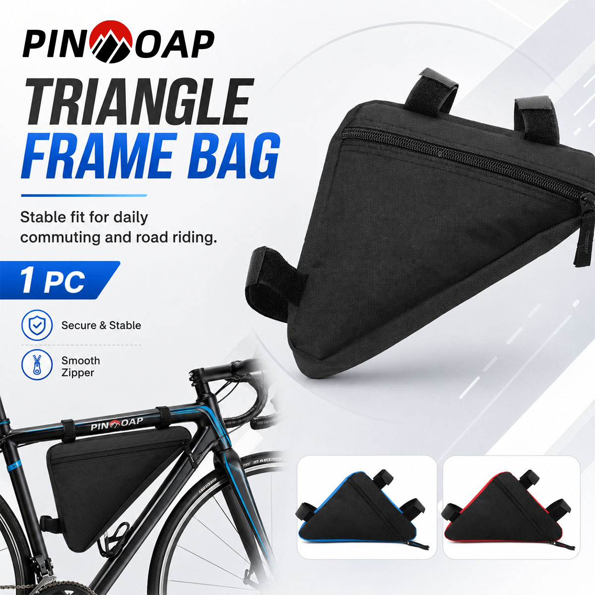 PINMOAP Bicycle Triangle Bag W - đánh giá và giá Mountain Biking Oxford